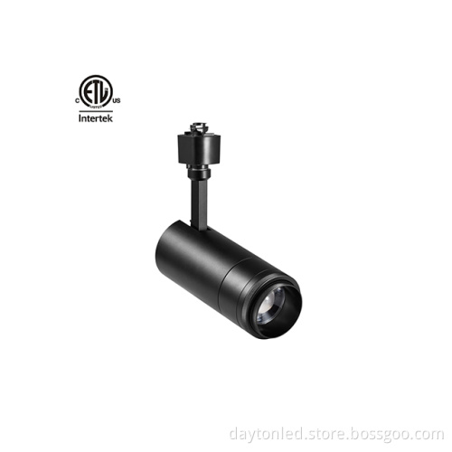 Daytonled Leica Series ETL CETL Certified H-type J-type L-type LED Track Lights CRI90 CRI97 15W 20W 30W Zoom